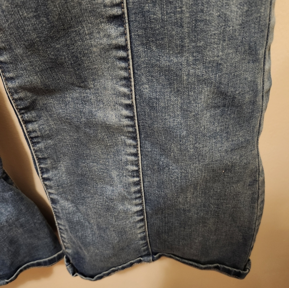 GARAGE DENIM, Bell Bottom Jeans, Size 13 but Fits More Like 9-10, EUC - Picture 2 of 5